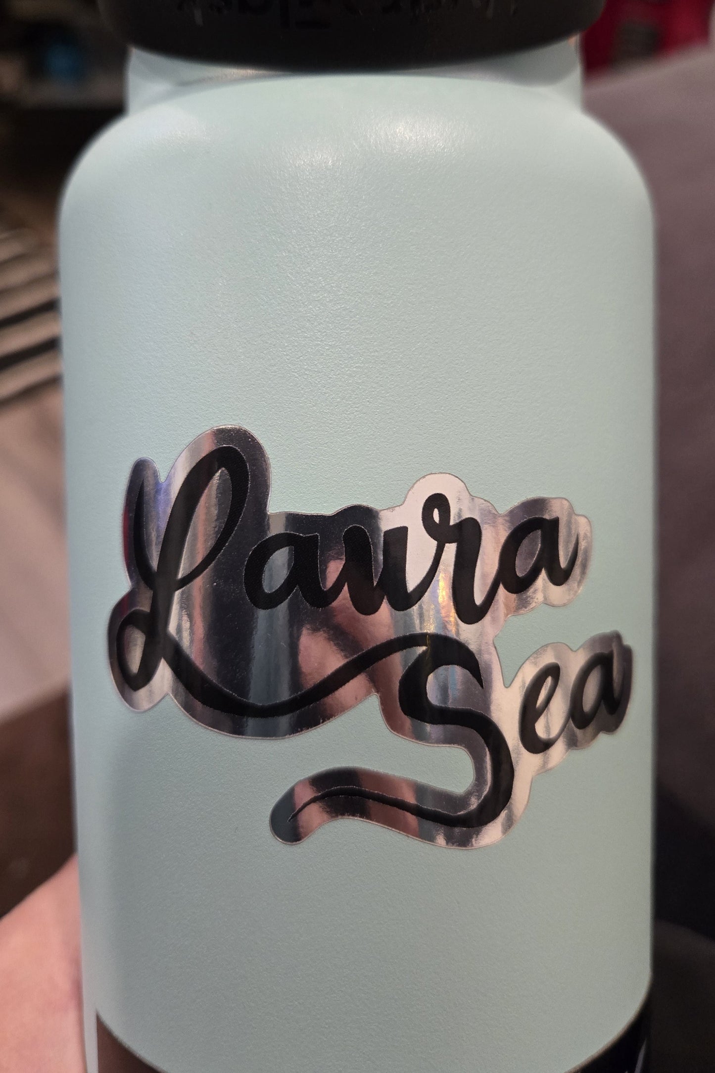 Laura Sea Mirror Sticker