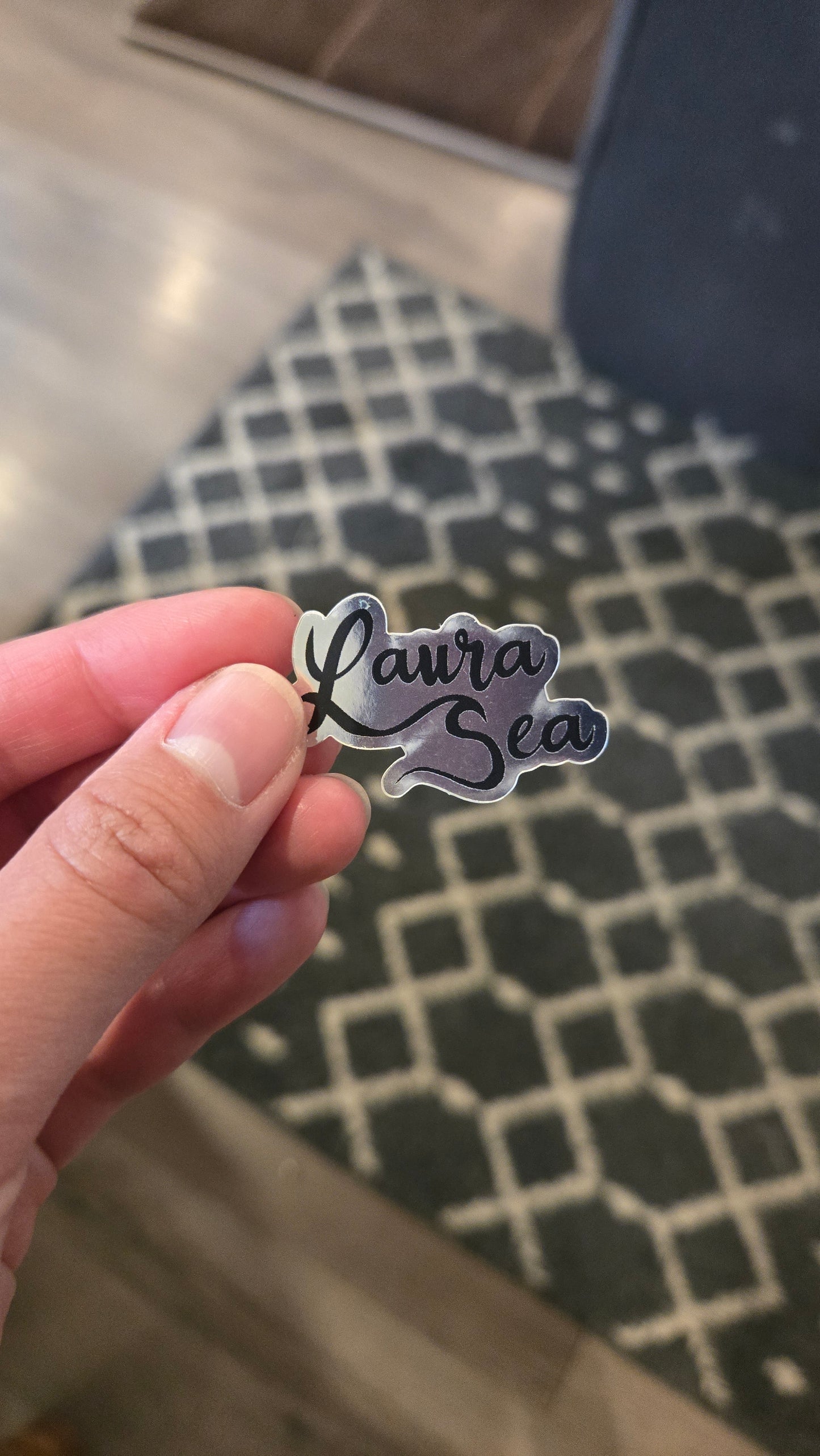 Mini Laura Sea Mirror Sticker